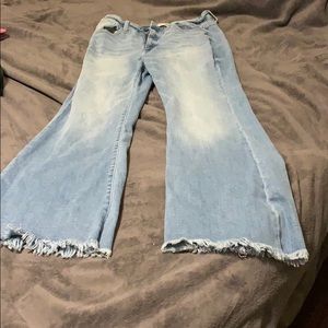 The Buckle Flare Jeans